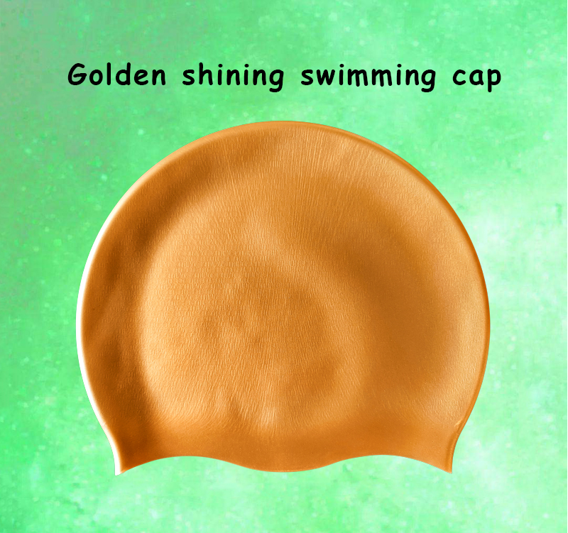 Shinning swimming cap