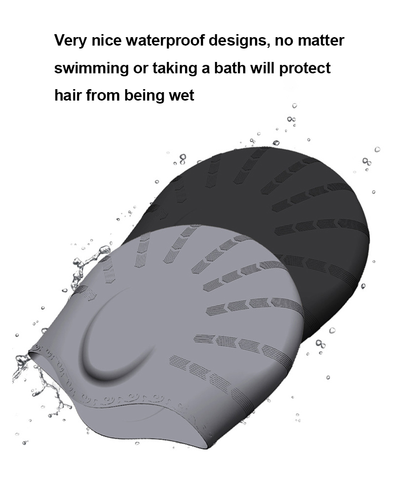 Ear-protective swimming cap