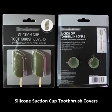 Silicone Suction Cup Toothbrush Covers