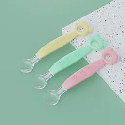 Baby spoons silicone
