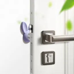 Door knob wall protector